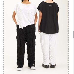 H4 black funky brand new pants